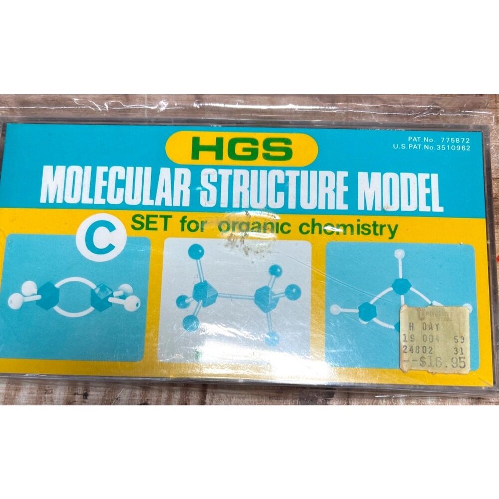 Hgs Molecular Structure Model Set For Organic Chemistry Educational Kit